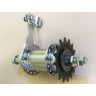 Втулка задняя SHIMANO E110, 36 отверстий, 1 скорость, ножной тормоз 117x158, без упаковки KCBE110AYME